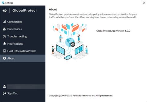 GlobalProtect App for Windows .